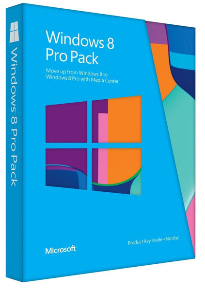 Microsoft Windows 8 Pro Pack Upgrade Retail Box Microsoft 