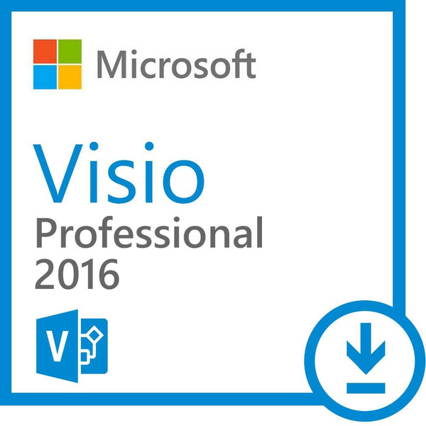 Microsoft Visio Professional 2016 Retail Box
